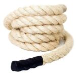 Corda Sisal Escalada 38mm M1 Fitness para Hyrox, CrossFit e treino funcional