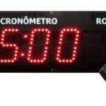 CRONOMETRO PROFISSIONAL MULTIFUNÇÕES COM ROUND 38X14X3,5CM