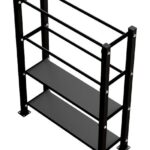 Prateleira para Wall Ball multiuso. Muito boa para organizar seu espaço fitness.