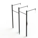 RACK 2 MODULOS SIMPLES FIXAÇÃO SIMPLES