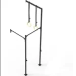 Rack módulo para utilizar argolas olímpicas e cordas para fazer exercícios