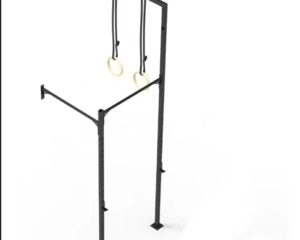 Rack módulo para utilizar argolas olímpicas e cordas para fazer exercícios