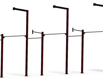 RACK WALL 7 MODULOS 4 RINGS