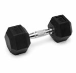 DUMBELL SEXTAVADO BORRACHA INJETADA