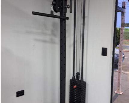 Monocross Over 2.0. Pode ser instalado dentro do seu box completo ou Home Box para fortalecimento, produto compacto.