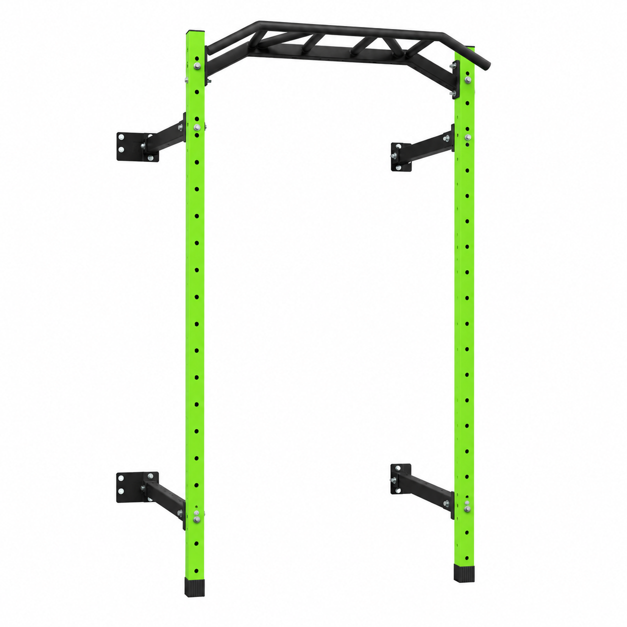 rack-retratil-power-elite-m1-fitness-verde-limão RACK RETRÁTIL POWER ELITE - Imagem 1