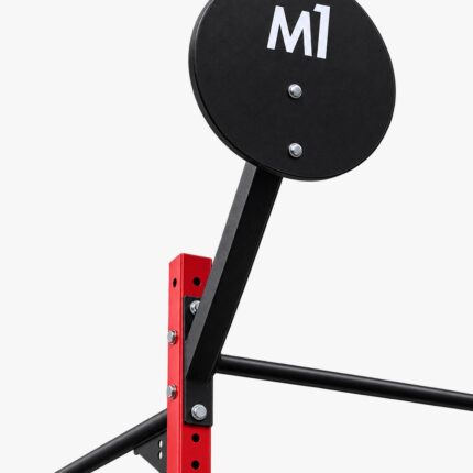 Alvo para Wall Ball Rack M1 Fitness completo com suporte.