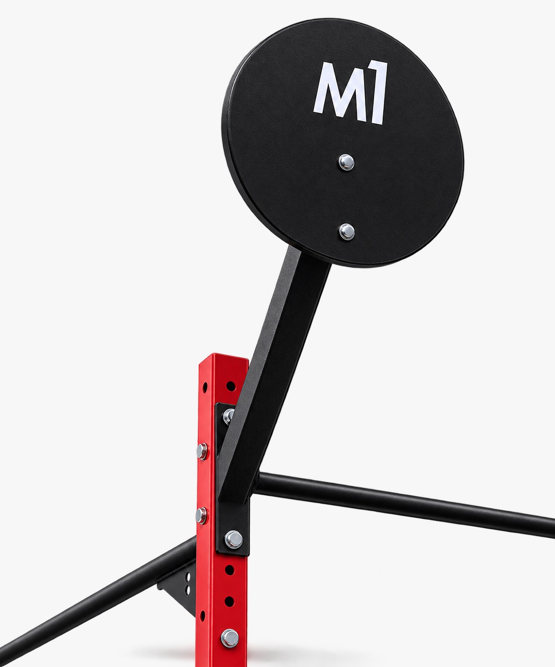 alvo-com-suporte-para-rack-m1-fitness Alvo para Wall Ball Rack M1 Fitness completo com suporte.
