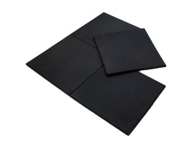 PISO DE BORRACHA CROSSFIT 50cm x 50cm x 15mm