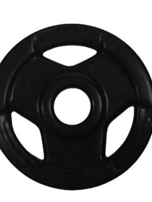 Anilhas olímpicas emborrachada 51mm tri-grip M1 Fitness