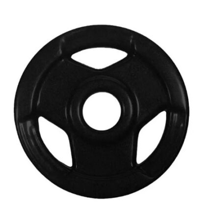 Anilhas olímpicas emborrachada 51mm tri-grip M1 Fitness