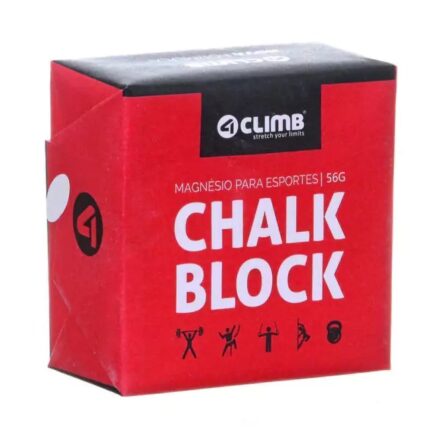 Magnésio Bloco Chalk Block 56g M1 Fitness para CrossFit e escalada