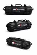 Capa para Power Bag M1 Fitness vista frontal com alças e fechamento duplo