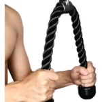 Puxador Corda para Tríceps e Face Pull M1 Fitness para máquina de cabo