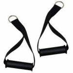 Puxador Crossover Cromado M1 Fitness para máquina de cabo e crossover