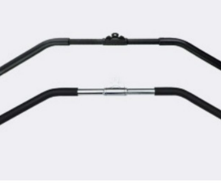 Puxador Pulley Curvo 1,20m M1 Fitness para roldana alta e crossover