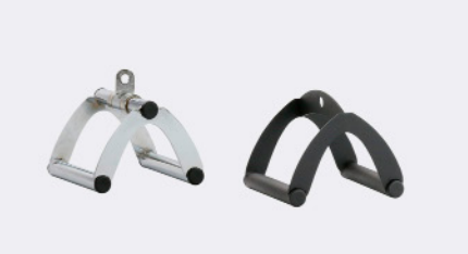 Puxador Triângulo Cromado Pequeno com Giro 360° M1 Fitness