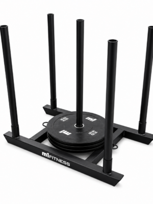 treno sled m1 fitness 4 hastes fundo branco