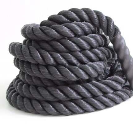 Corda Naval 15 metros 38mm Polietileno M1 Fitness para academias e boxes profissionais