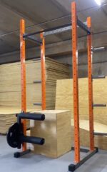 POWER RACK CUSTOMIZADO COM TRAVA DE SEG + SUPORTE J-HOOK