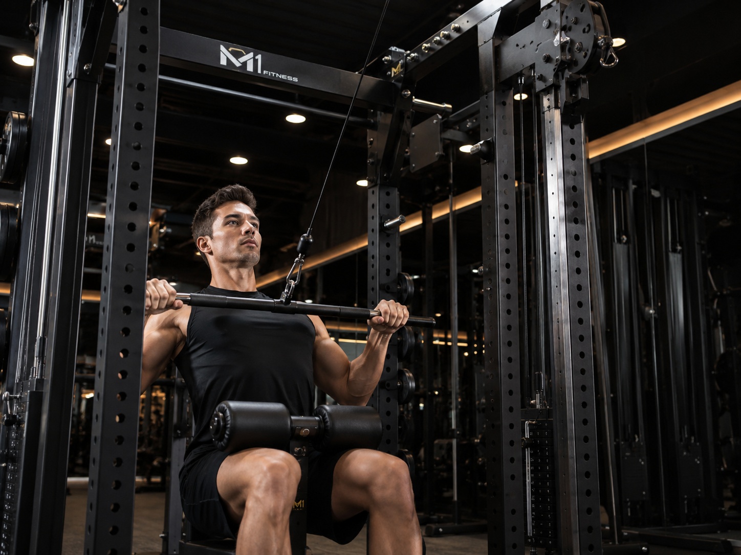 tipos de puxadores da m1 fitness