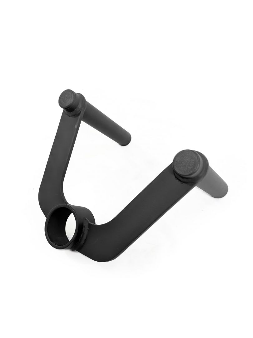 guidão-para-remada-cavalinho-m1-fitness Puxador Guidão para remada cavalinho M1 Fitness em aço preto texturizado