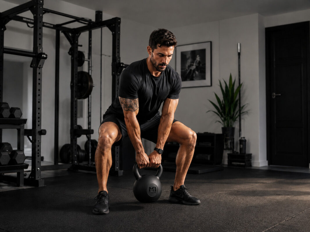 Treino em casa com Kettlebell da M1 Fitness