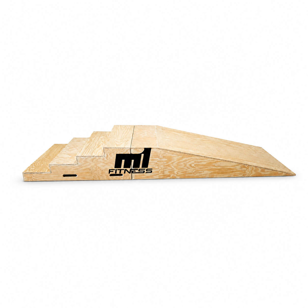 rampa-handstand-m1-fitness-montada-fundo-branco Rampa Handstand M1Fitness vista lateral